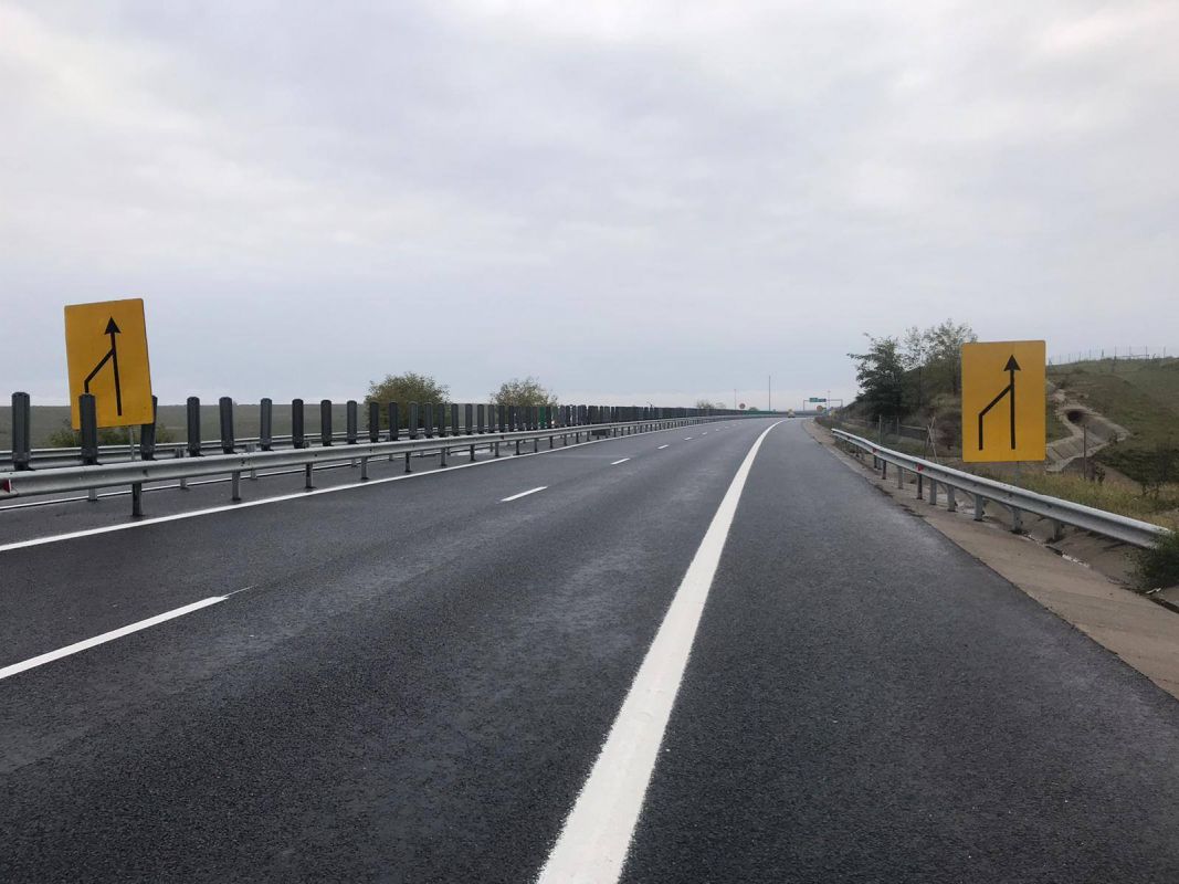 Atenţie, şoferi! Porţiuni cu polei pe autostrada A1 Sibiu-Sebeş-Deva!