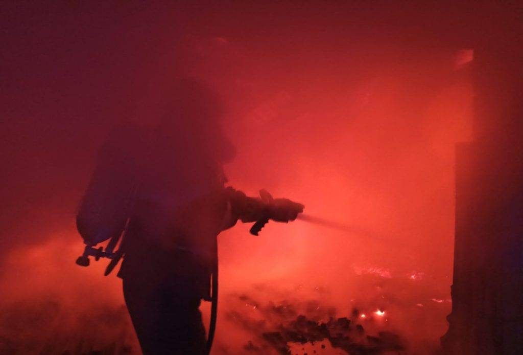 Gura Sohodol: Incendiu în noaptea de Revelion