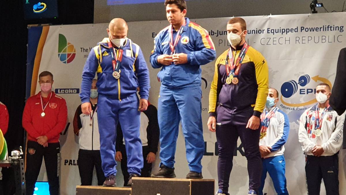 Performanță istorică pentru România, obținută de CS Unirea Alba Iulia: Andrei Irimie, medalie de AUR la Campionatele Europene de Powerlifting