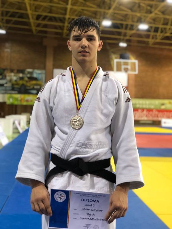 Sportivul CS Unirea Alba Iulia, Alexandru Sibișan – medalie de argint la Campionatul Național de Judo U21