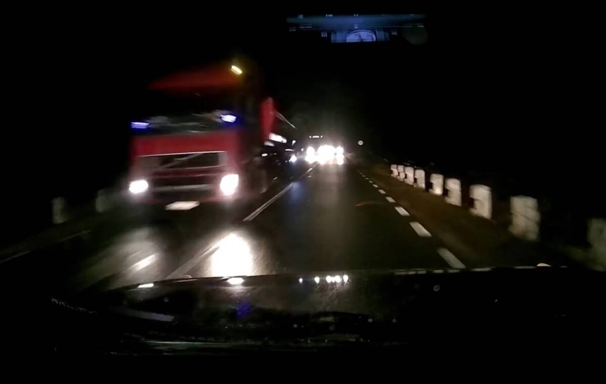 Inconștiență fără margini pe șoseaua Alba Iulia – Meteș