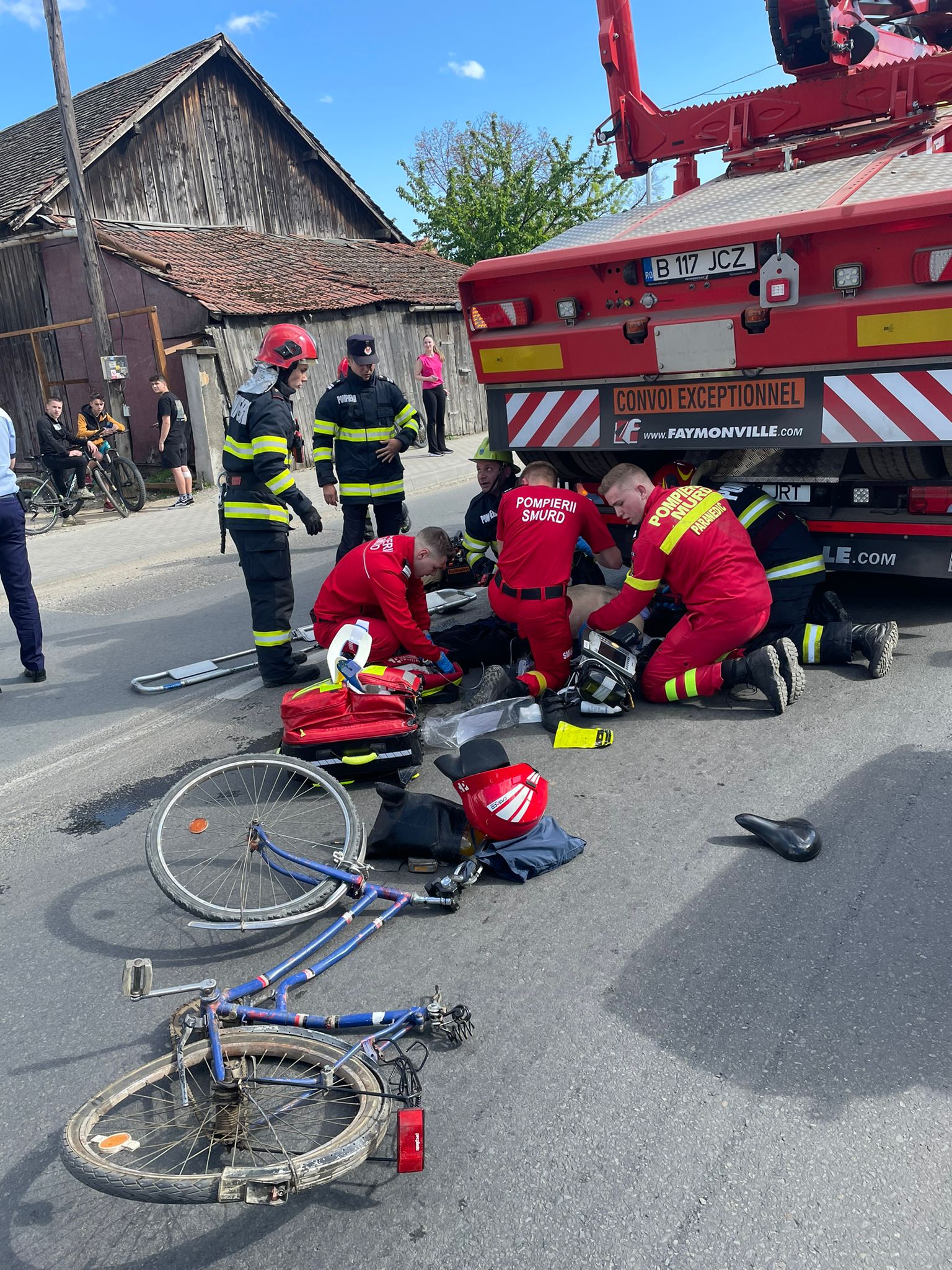 Biciclist din Sebeș accidentat mortal de un camion