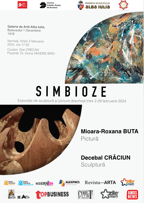 Simbioze: Expoziție de artă plastică la Alba Iulia