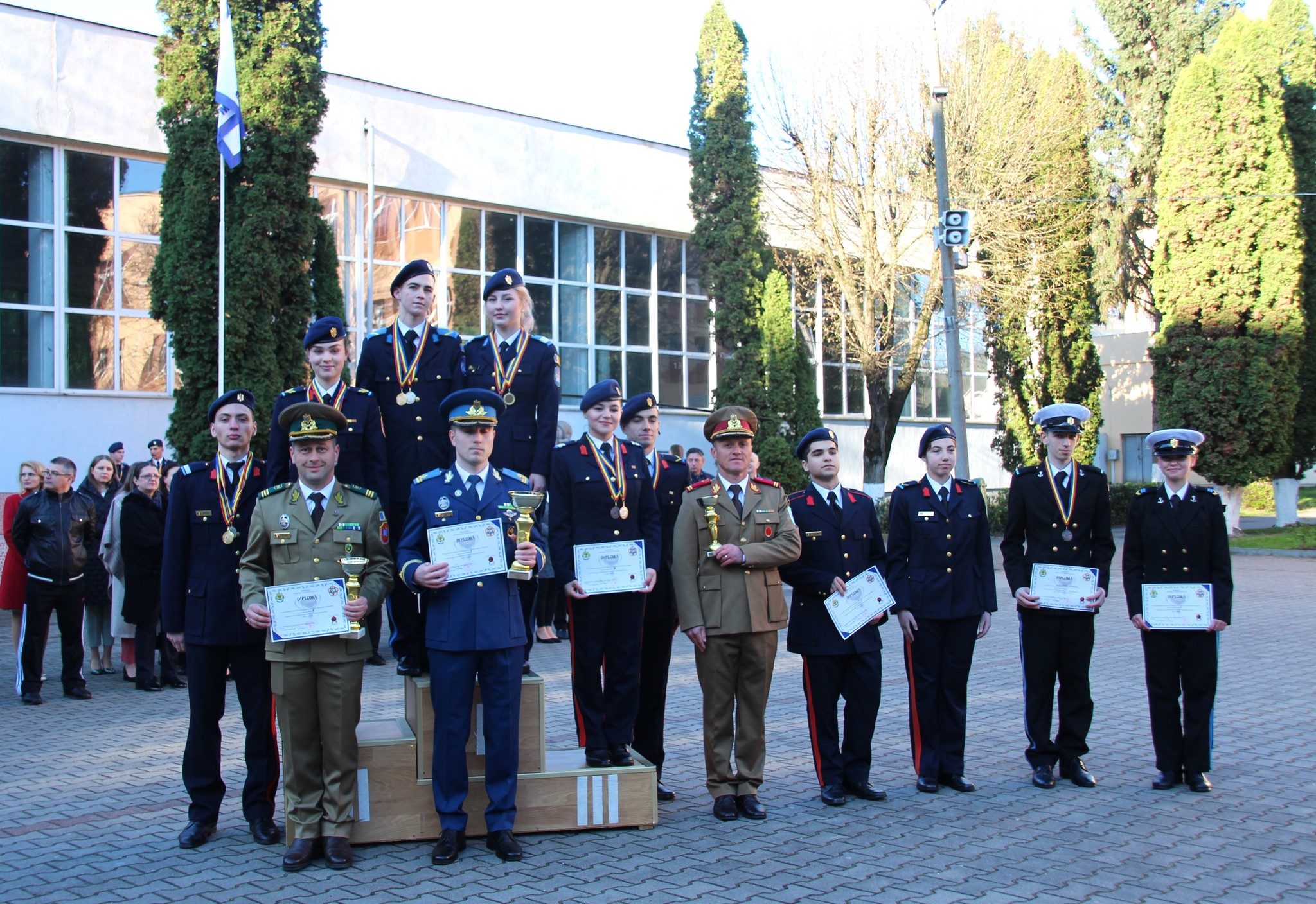 Elevii colegiului militar albaiulian pe primul loc după etapa I a Olimpiadei sportului militar liceal