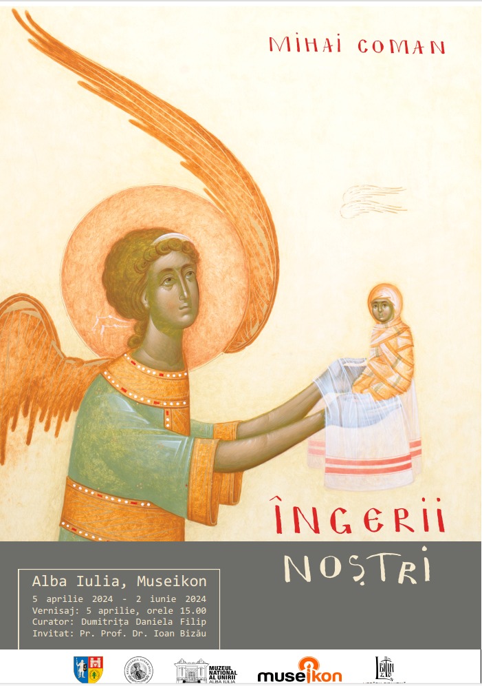 Alba Iulia: Vernisajul expoziției „Mihai Coman. Îngerii noștri” la Museikon