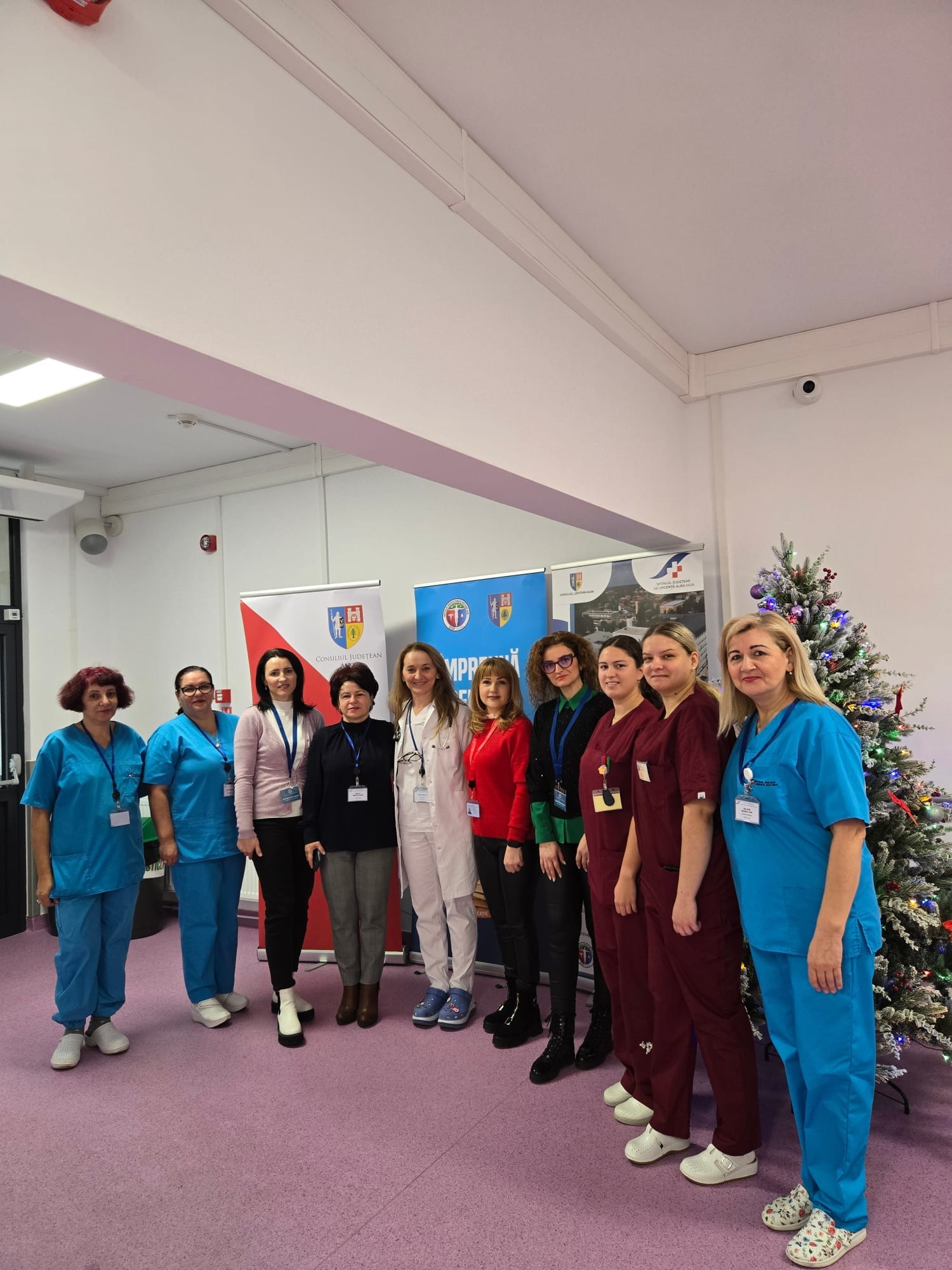 FOTO: Spitalul Județean de Urgnță Alba Iulia, 20 de pacienți au beneficiat de consultații gratuite în cadrul campaniei de prevenție cardiovasculară