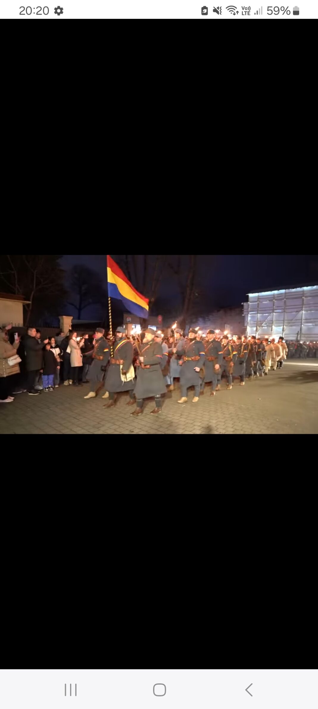 Retragere cu torțe”, eveniment de reconstituire istorică, în încheierea Zilei Naționale a României