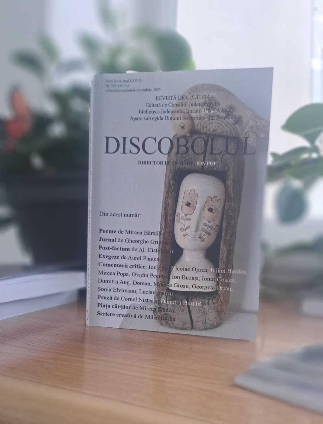 A apărut un număr al revistei „Discobolul”: 300 de pagini de proză, poezie, cronici și traduceri, sub egida Uniunii Scriitorilor din România