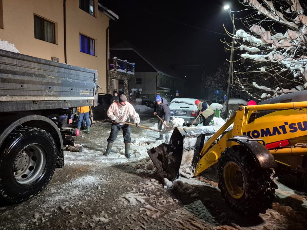 Peste 7000 locuitori din Alba fără curent electric, în urma Codului Galben de ninsori