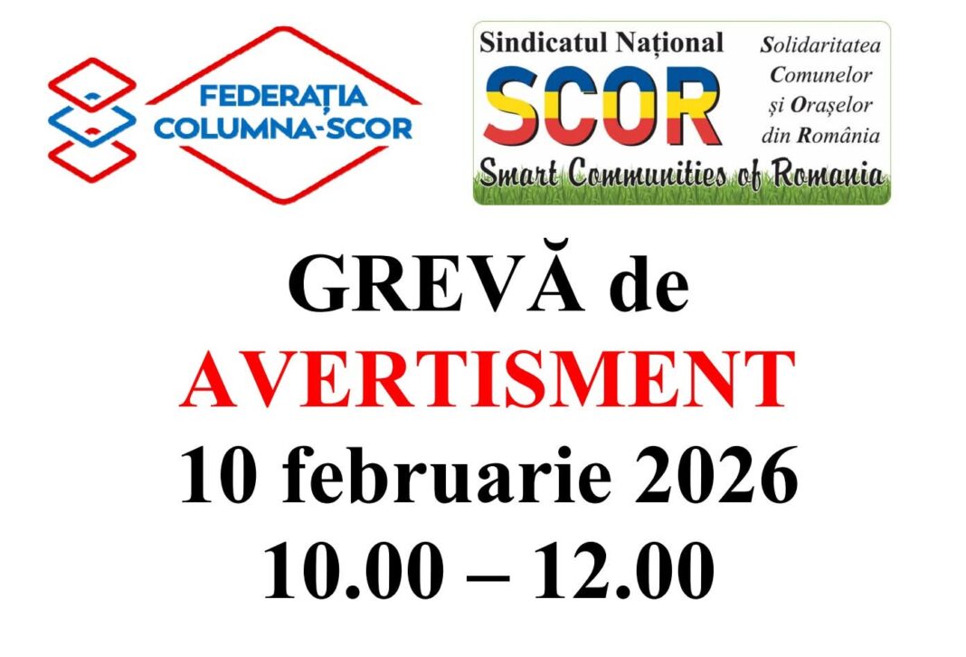 Astăzi: Grevă de avertisment în peste 1300 de primării din România, din cauza măsurilor aplicate de Ilie Bolojan