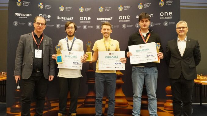 Mihnea Costachi, campion național pentru al 3-lea an consecutiv la șah