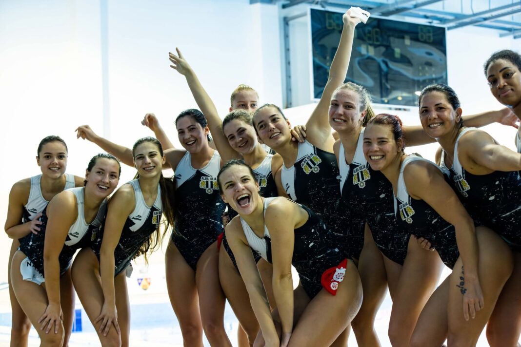 Echipa de polo feminin CSM Unirea Alba Iulia, calificare la turneul Final 8 LEN Women’s Conference Cup