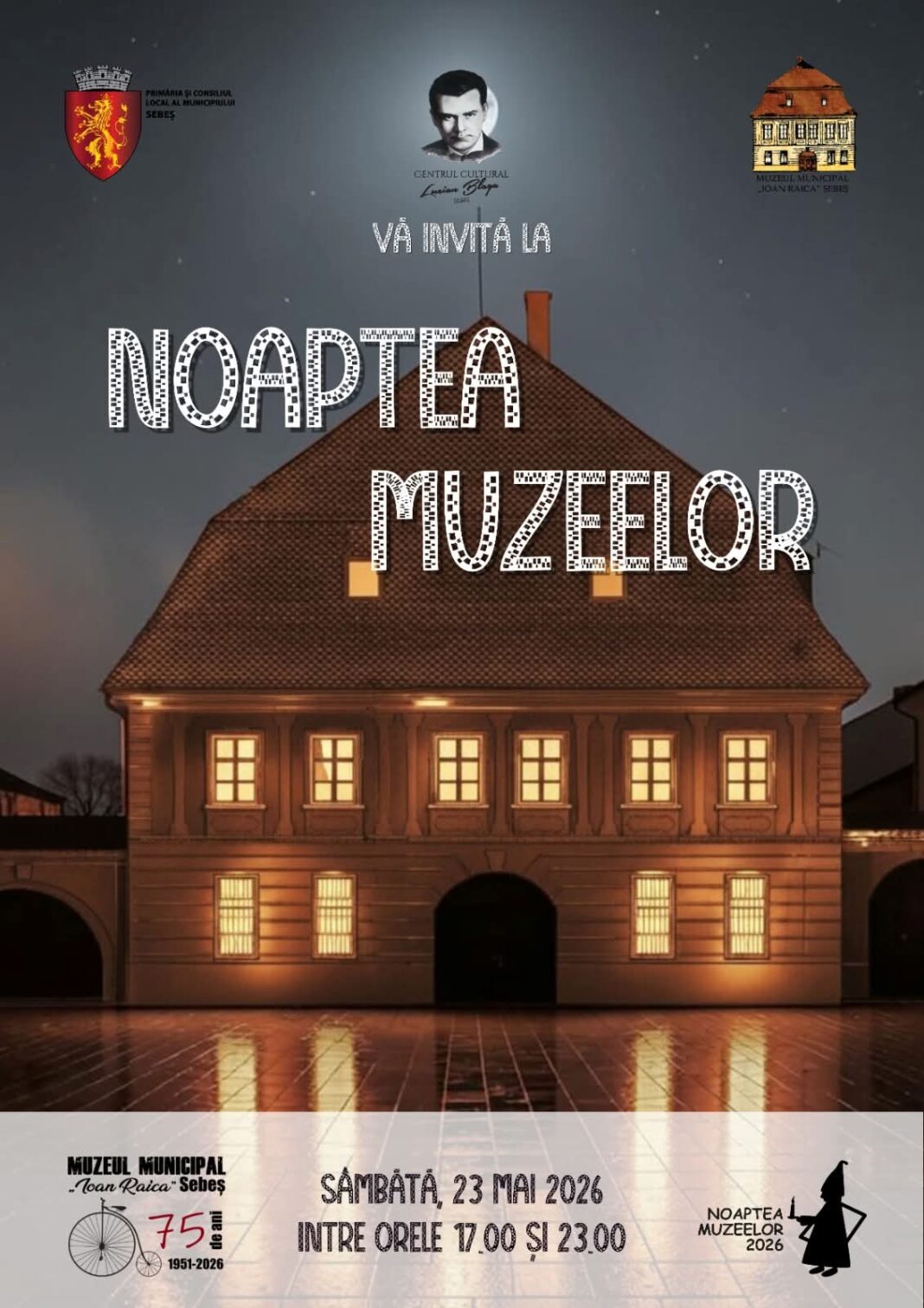23 mai: Noaptea Muzeelor la Sebeș: Expoziții, artă și surprize pentru vizitatori