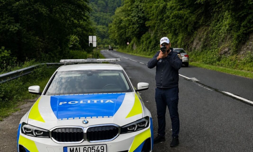 Acțiune a polițiștilor rutieri pe Transalpina. Au fost aplicate amenzi în valoare de peste 1200 lei