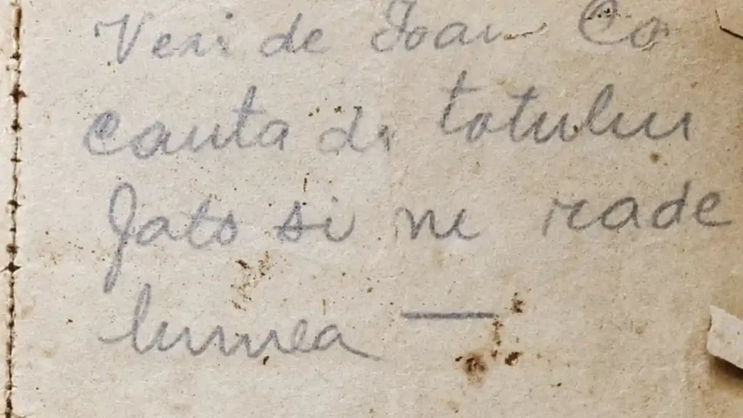 FOTO | Mesajul emoționant al unui soldat din Roșia Montană către soția sa: „Cântă fals și ne râde lumea”