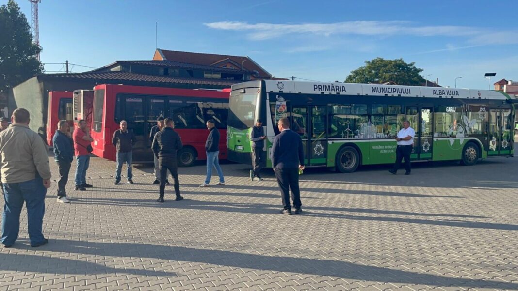 Primăria Alba Iulia denunță facturarea de două milioane de lei de către STP, în ciuda grevei șoferilor