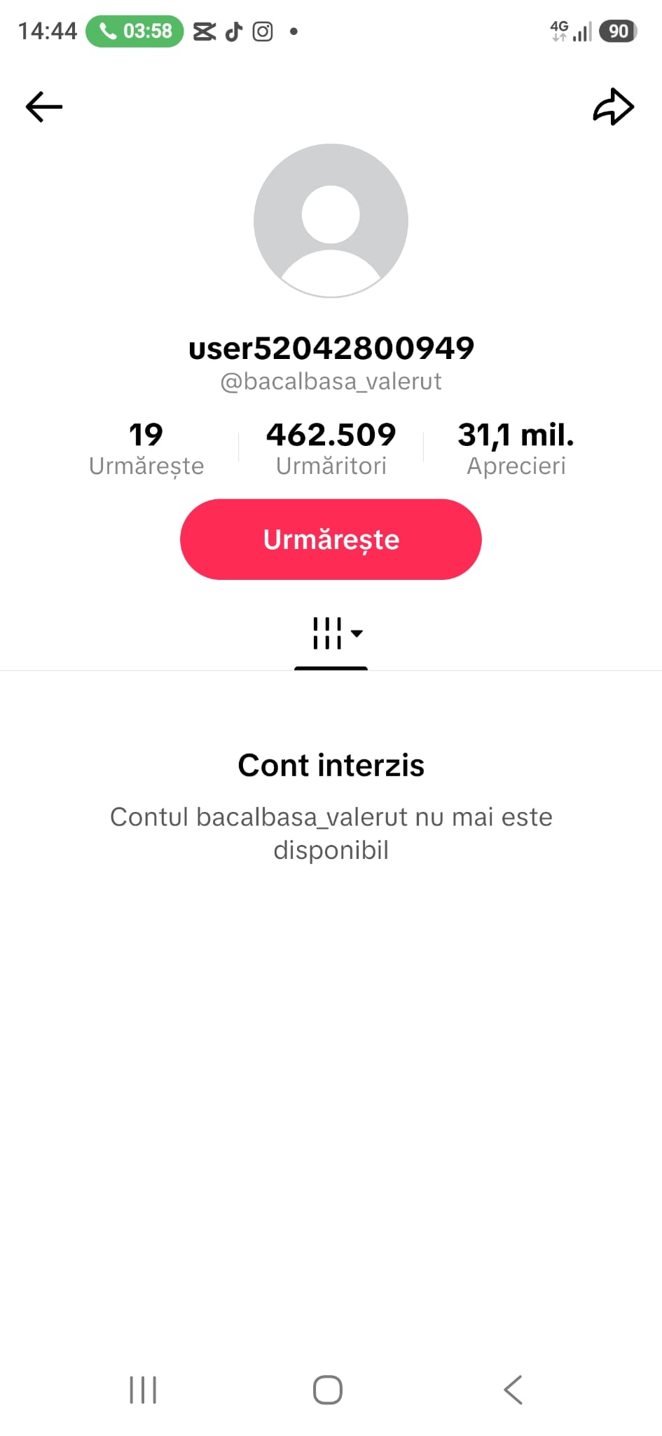 TikTok a închis contul unuia dintre cei mai urmăriți influenceri din Alba. Bacalbașa Valeruț avea aproximativ 460.000 de urmăritori