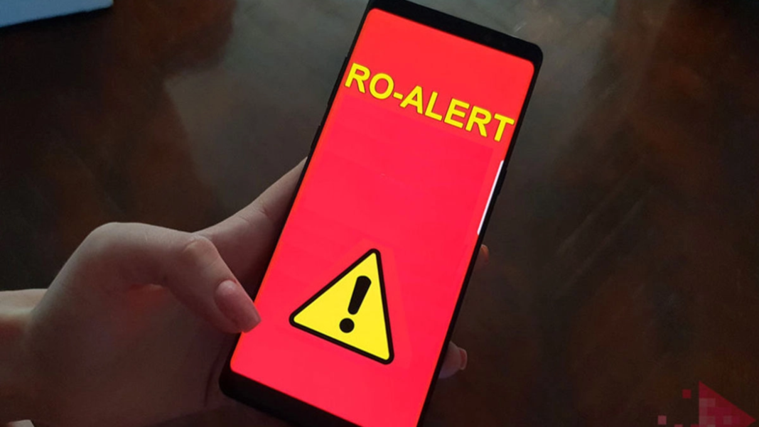 Alertă RO-Alert în Tulcea: Locuitorii sunt sfătuiți să se adăpostească