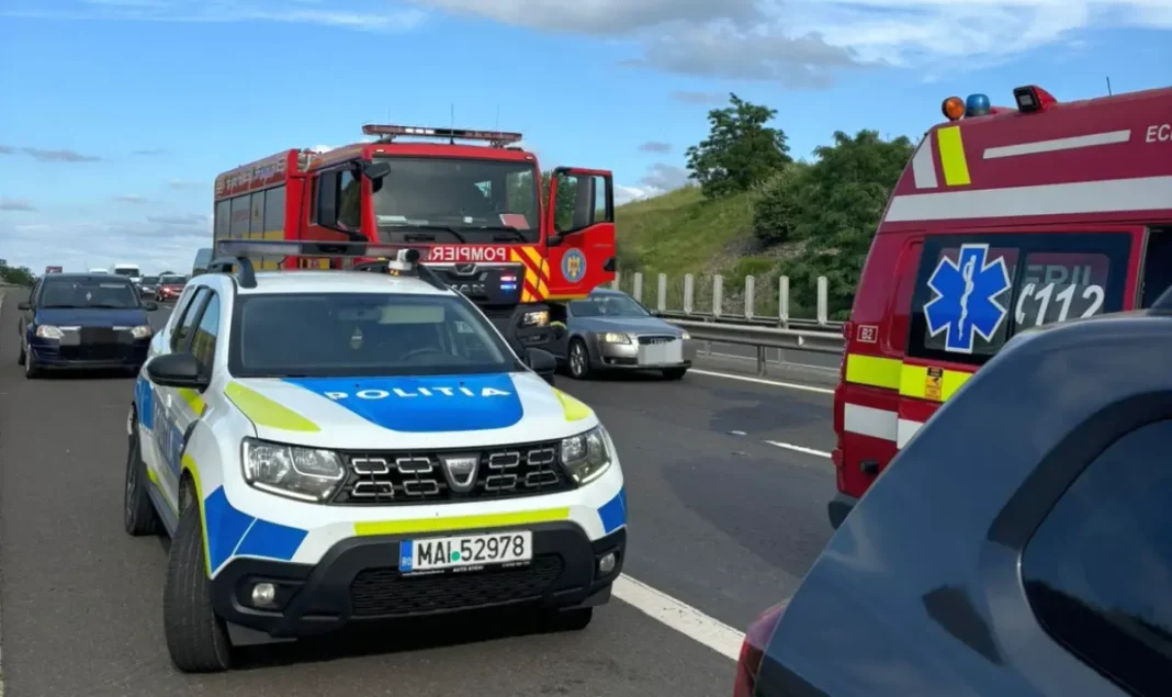 Coliziune pe Autostrada A10 între Sebeș și Turda: Traficul este afectat