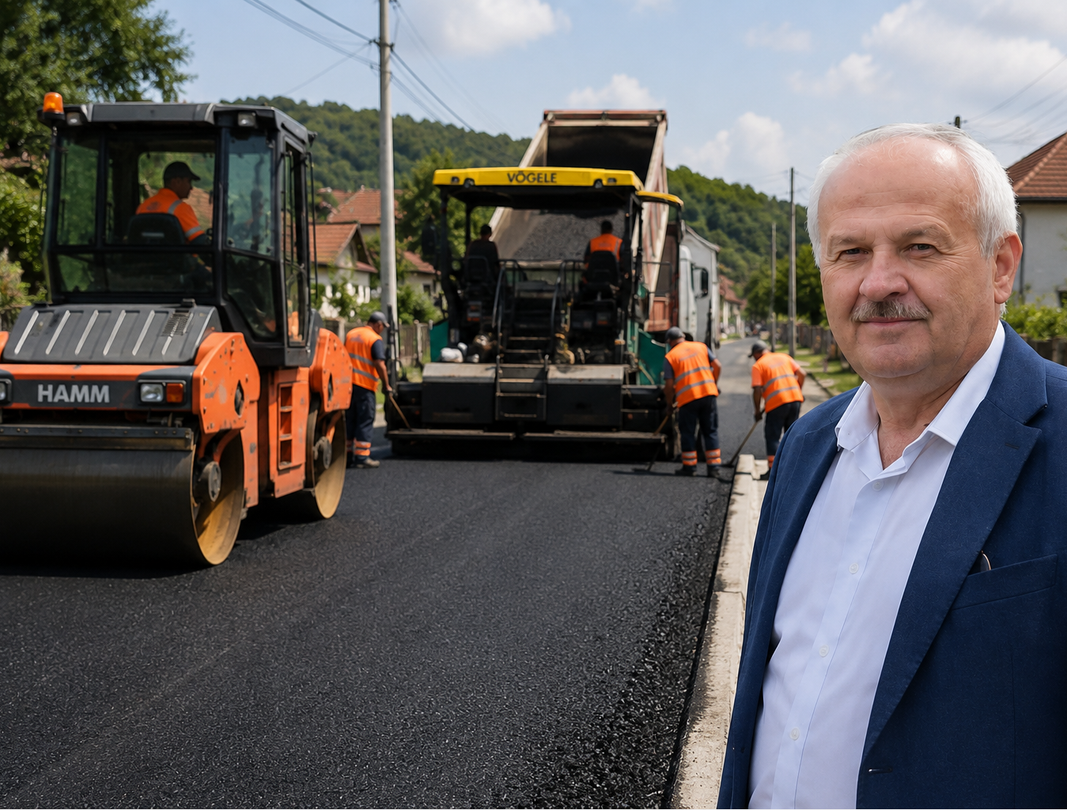Investiție majoră la Abrud: aproape 7,1 kilometri de străzi vor fi modernizați