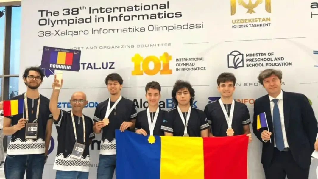 România se clasează pe locul al doilea la Olimpiada Internațională de Informatică, cu patru medalii câștigate de elevii săi