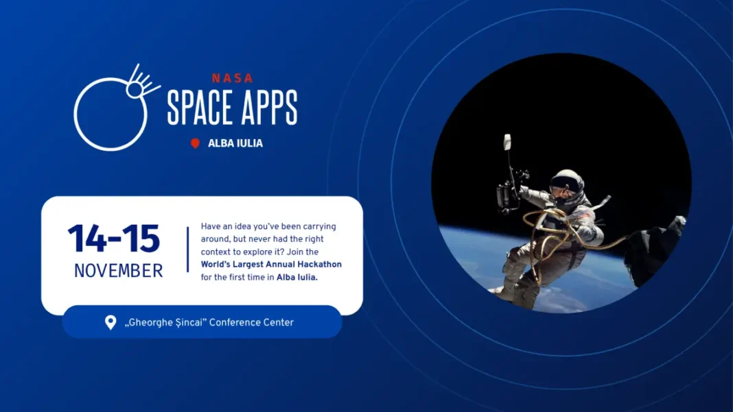 100 de tineri se vor întrece la Alba Iulia în cadrul celui mai mare hackathon mondial: Detalii despre NASA Space Apps Challenge 2026