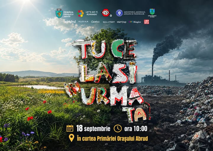 Abrudul se alătură campaniei „Let’s Do It, Romania!”
