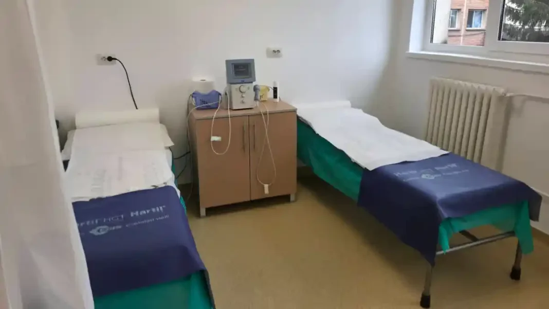 Fizioterapia din Aiud, modernizată cu fonduri de la Sărbătoarea Rozelor