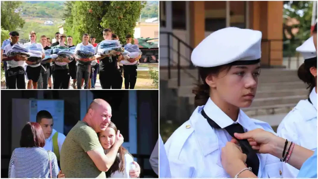 FOTO | Colegiul Militar din Alba Iulia: 168 de elevi au îmbrăcat pentru prima dată uniforma militară