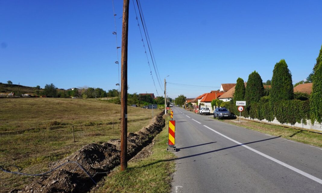 IMAGINI: Proiect de subteranizare a cablurilor în zona Ciugud-Limba. Sfaturi pentru rezidenți