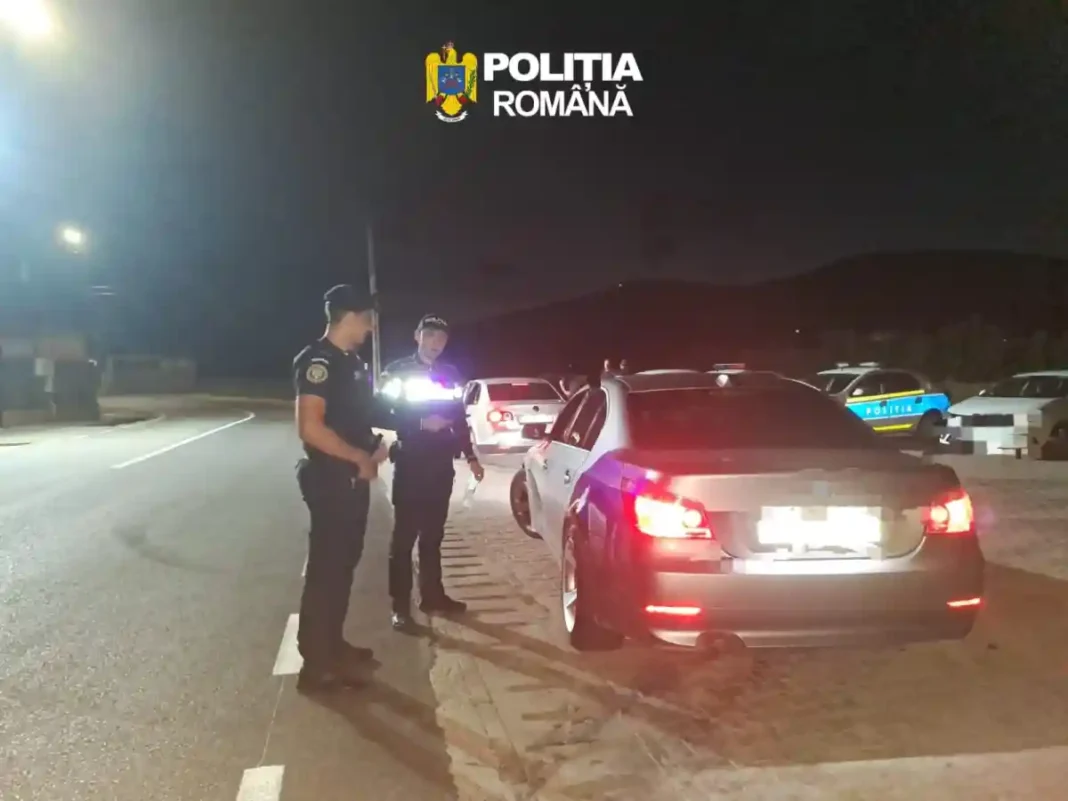 Sibian prins băut la volan în Cugir