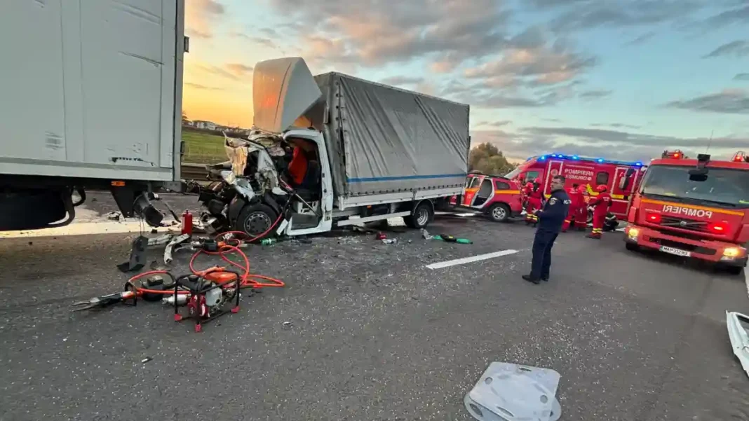 Accident Grav pe A1: Trafic Blocată, Victimă Resuscitată