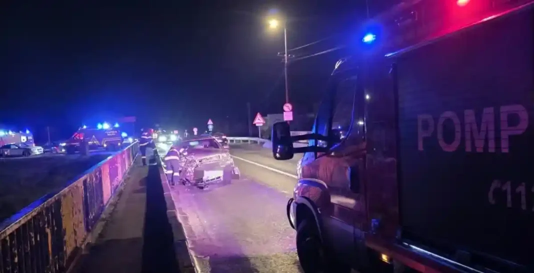 Accident între două mașini în Alba Iulia