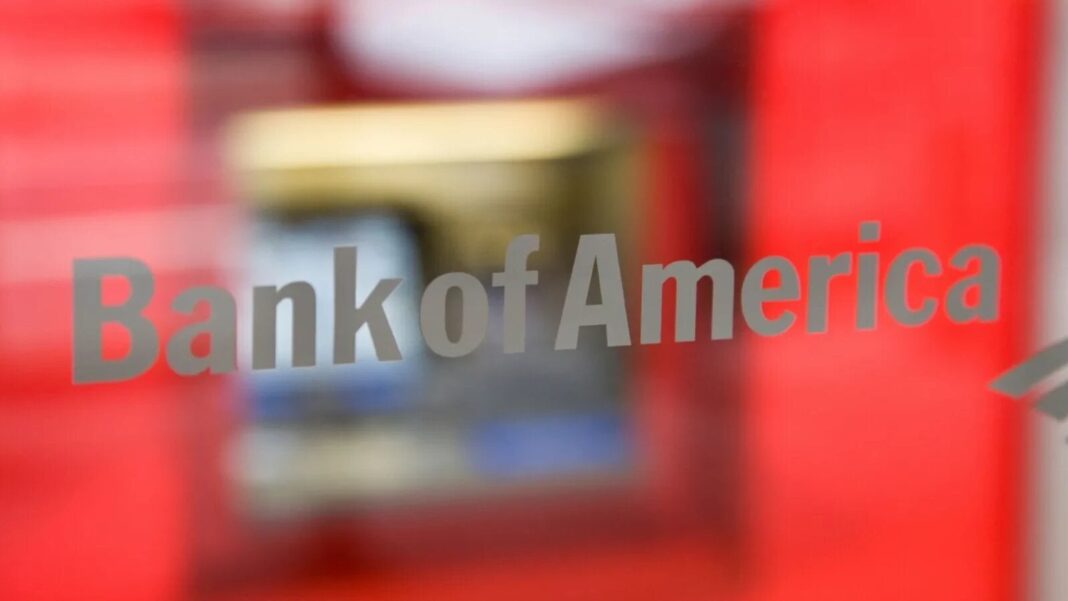 Bank of America, amendată cu 1,2 miliarde de dolari
