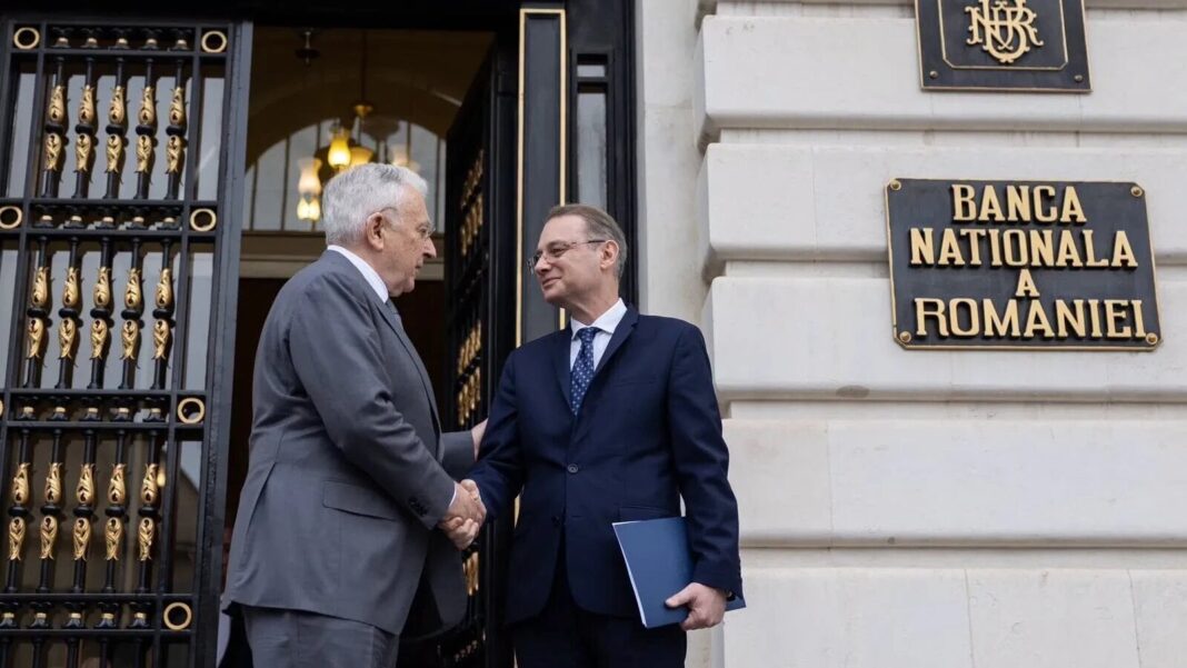 Premierul și Guvernatorul BNR Discută Economie