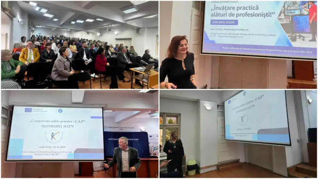 Proiecte Europene Pregătesc Elevii din Alba pentru Muncă