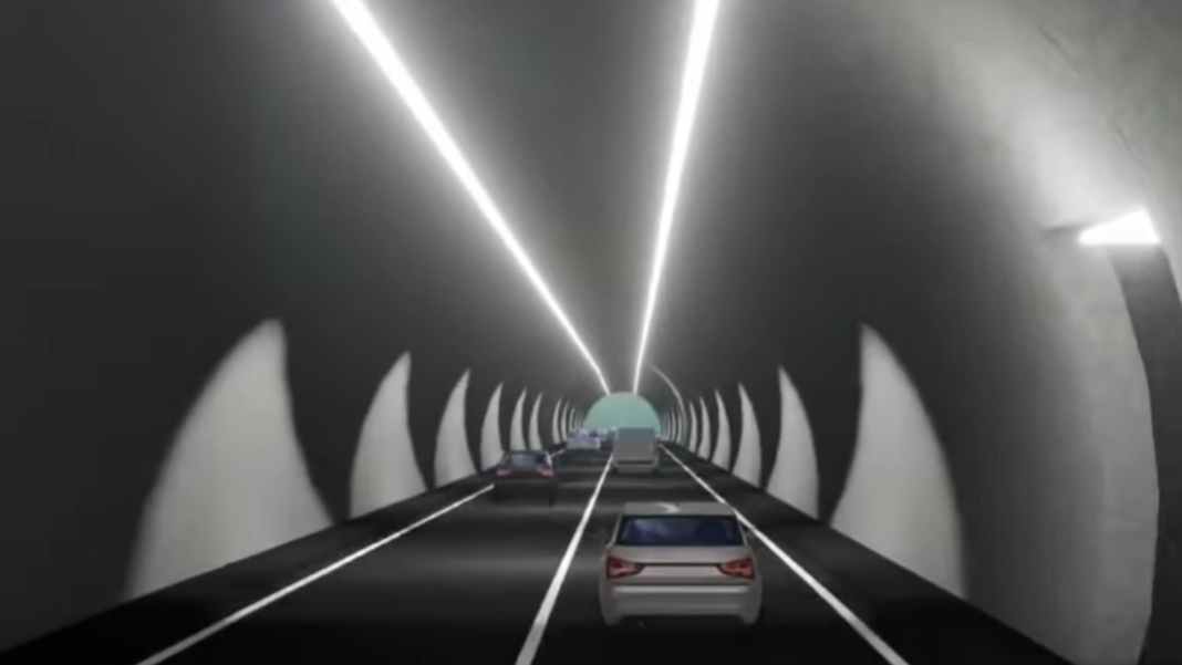 Transport de 160 de tone pentru tunelul Poiana